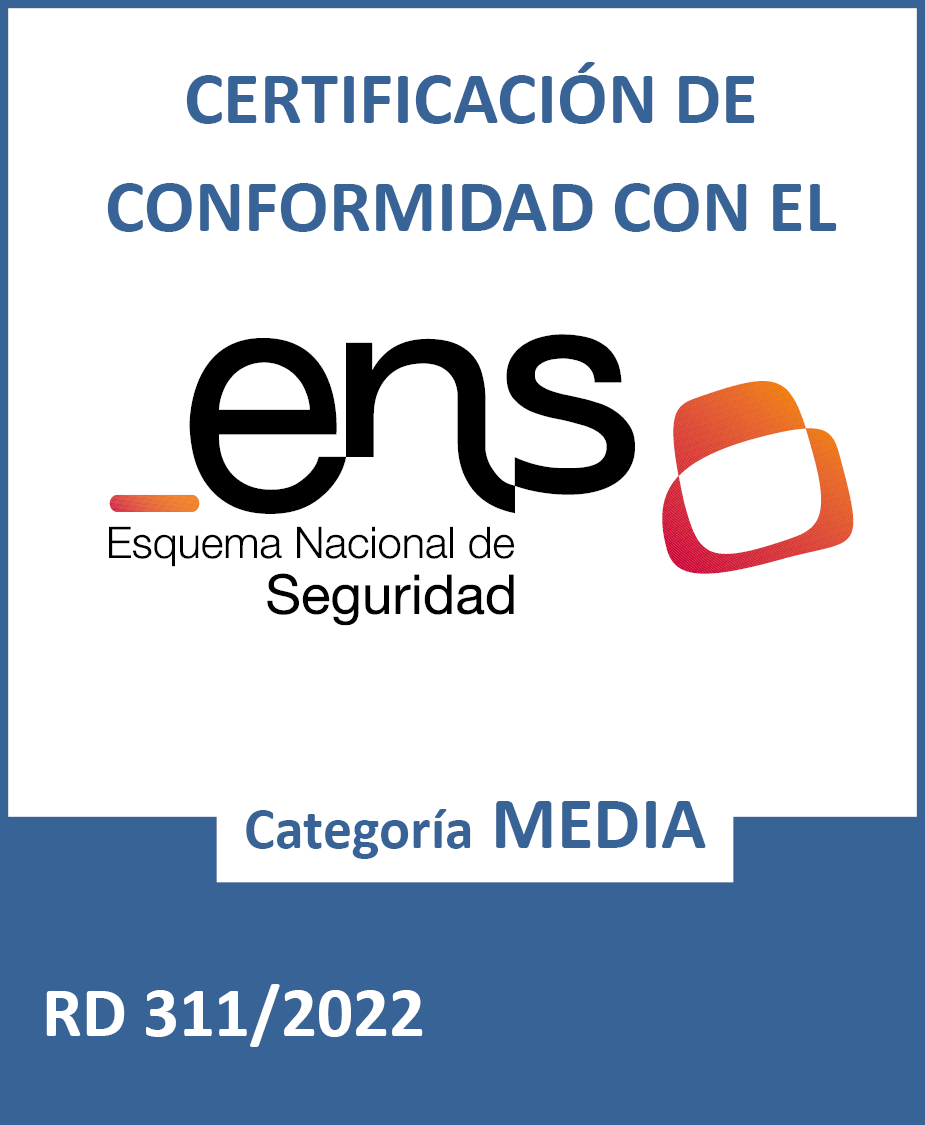 Distintivo certificacion ENS